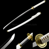 Wado Ichimonji Zoro Katana One Piece T10 Steel Mirror Finish