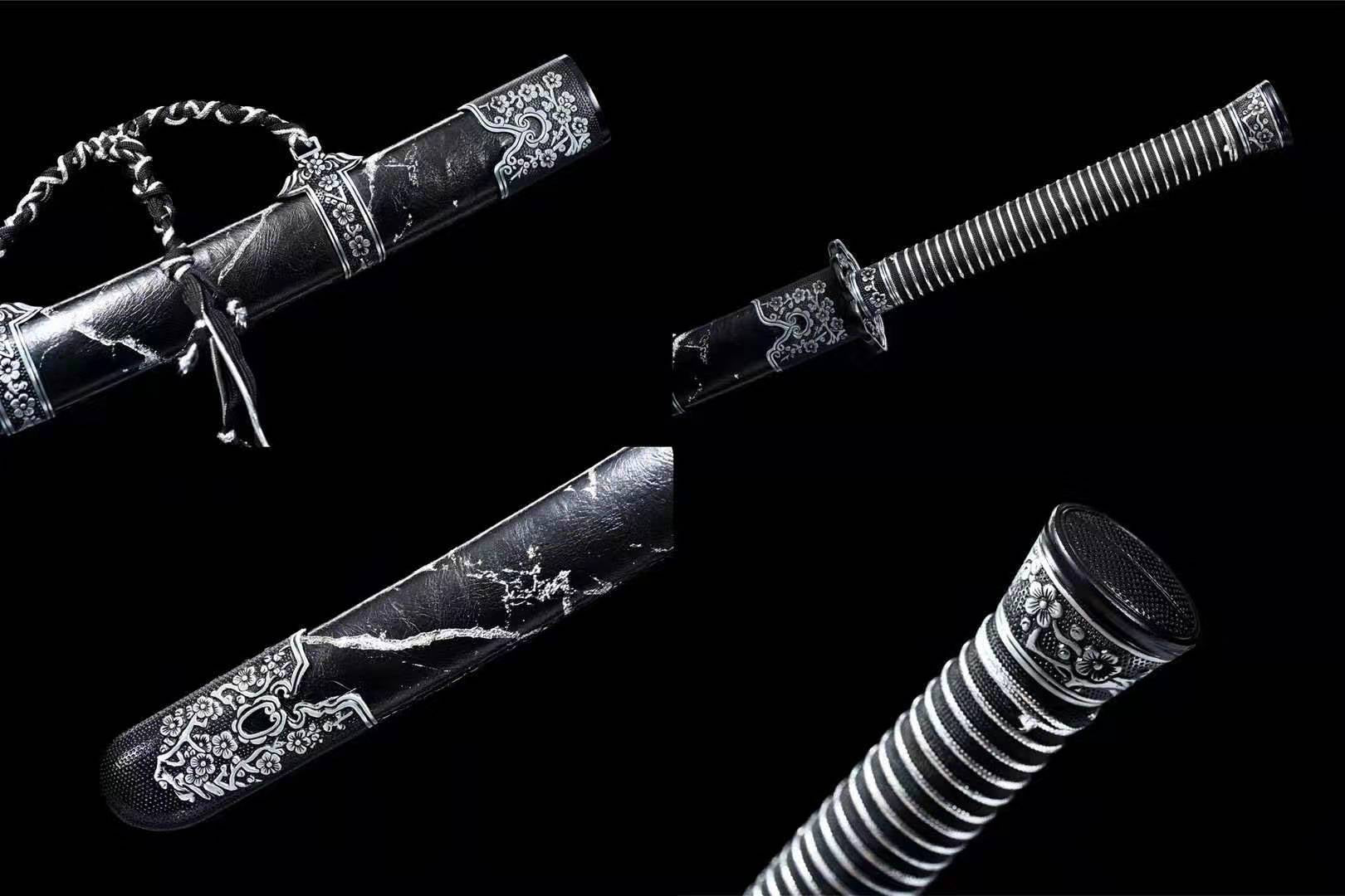 The Tsumetai Tsuki Handmade Chinese Dao Manganese Steel-Romance of Men