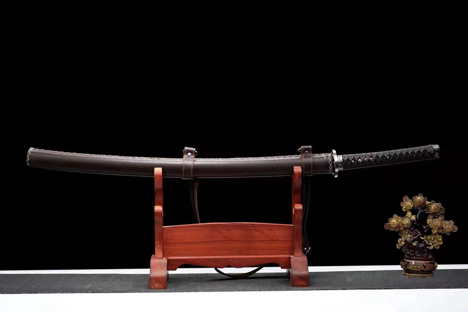 The Hattori Hanzo Handmade Katana Manganese Steel-Romance of Men