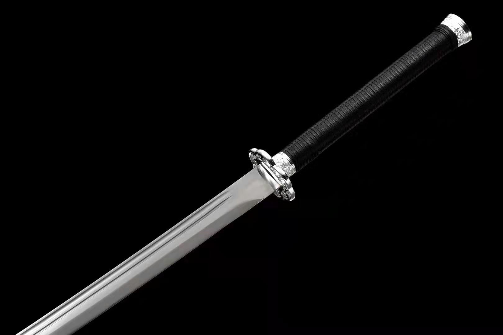 The Saya Naikuroi Handmade Chinese Dao Manganese Steel-Romance of Men