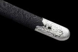 The Saya Naikuroi Handmade Chinese Dao Manganese Steel-Romance of Men