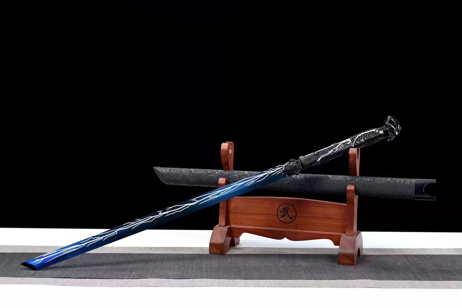 The Kaze Ganami Handmade Ninjato Manganese Steel-Romance of Men