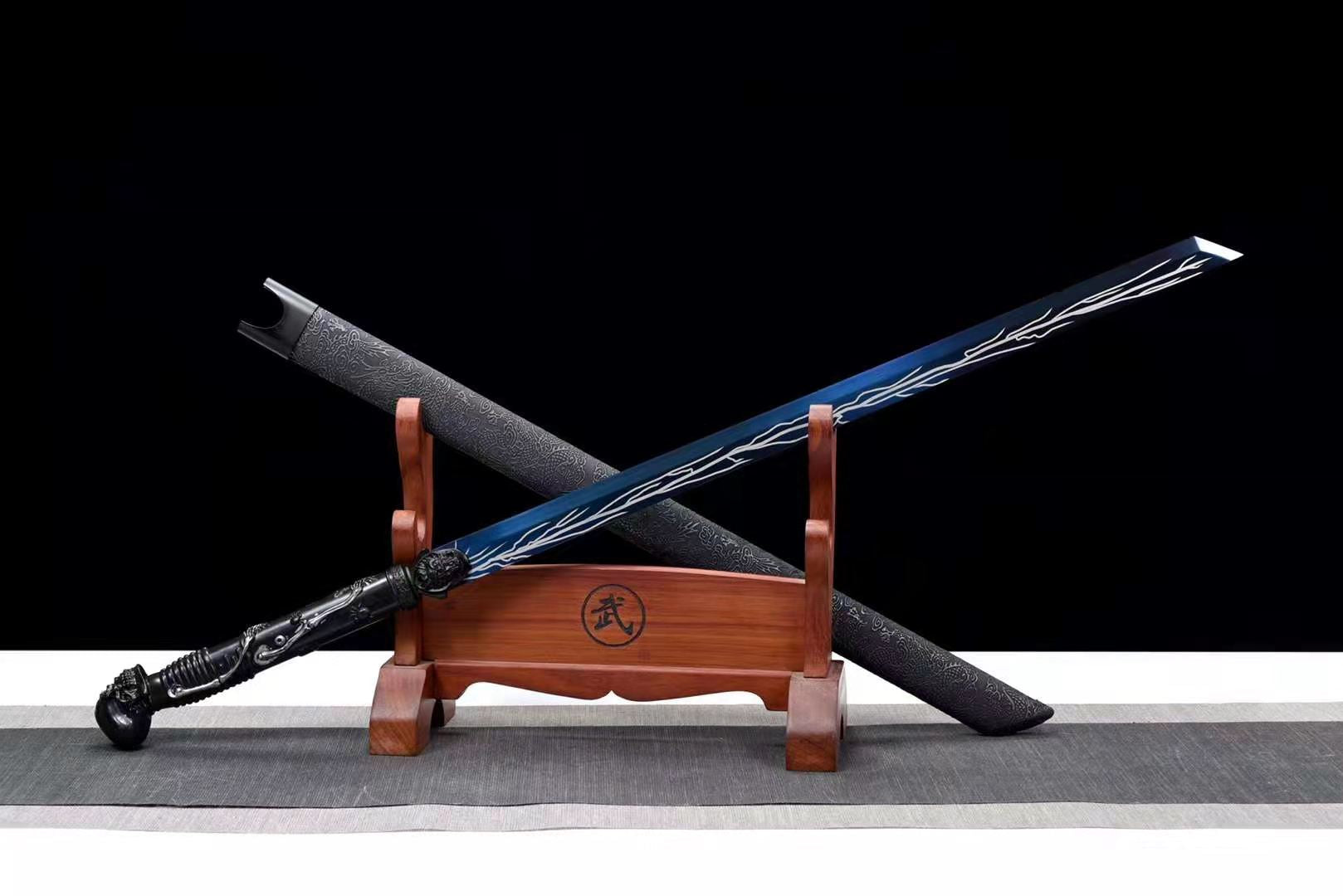 The Kaze Ganami Handmade Ninjato Manganese Steel-Romance of Men