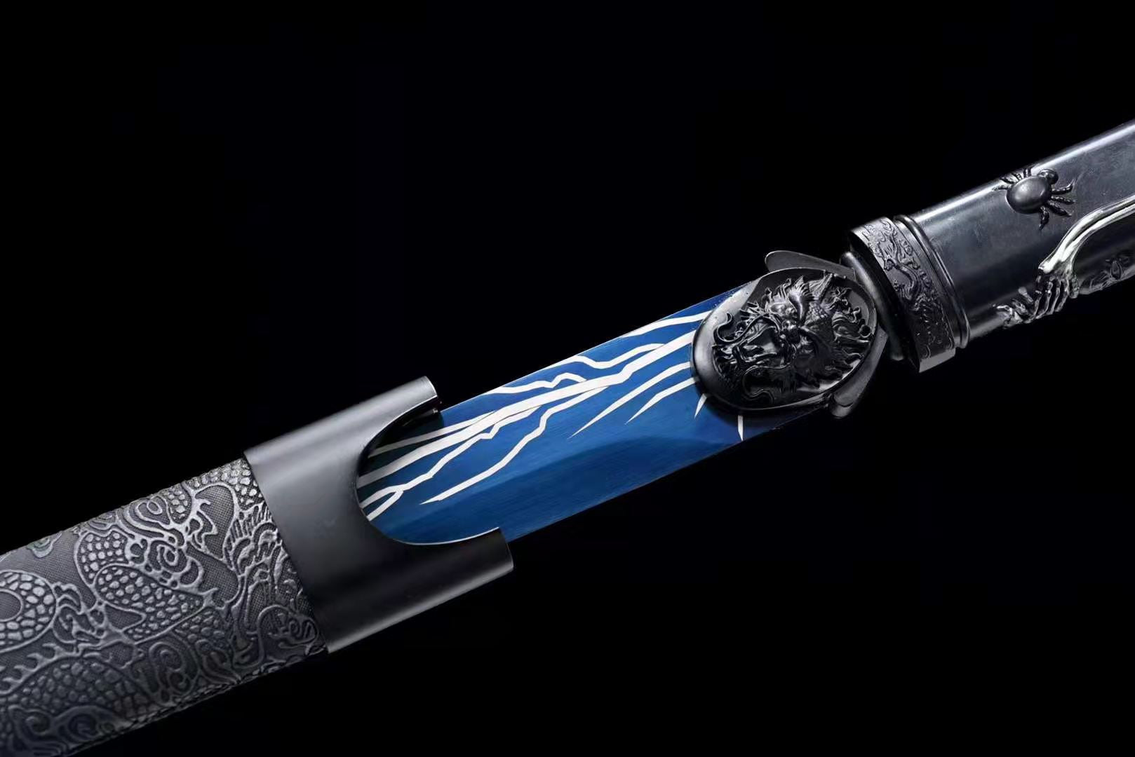The Kaze Ganami Handmade Ninjato Manganese Steel-Romance of Men