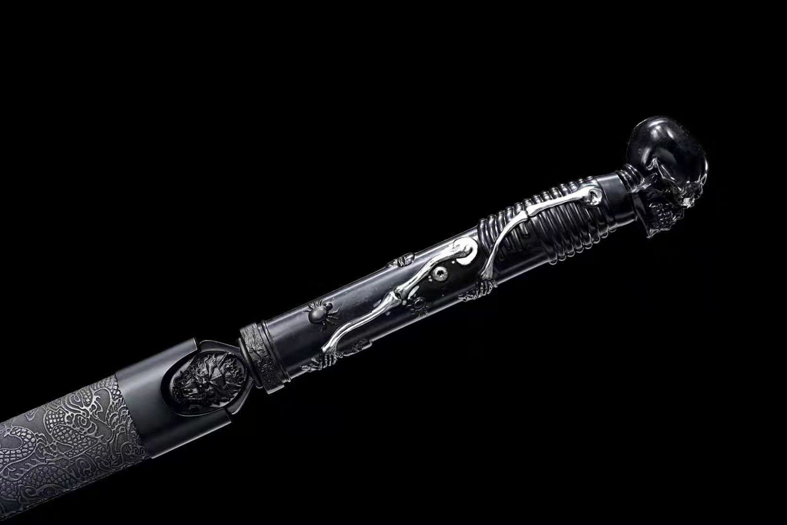 The Kaze Ganami Handmade Ninjato Manganese Steel-Romance of Men