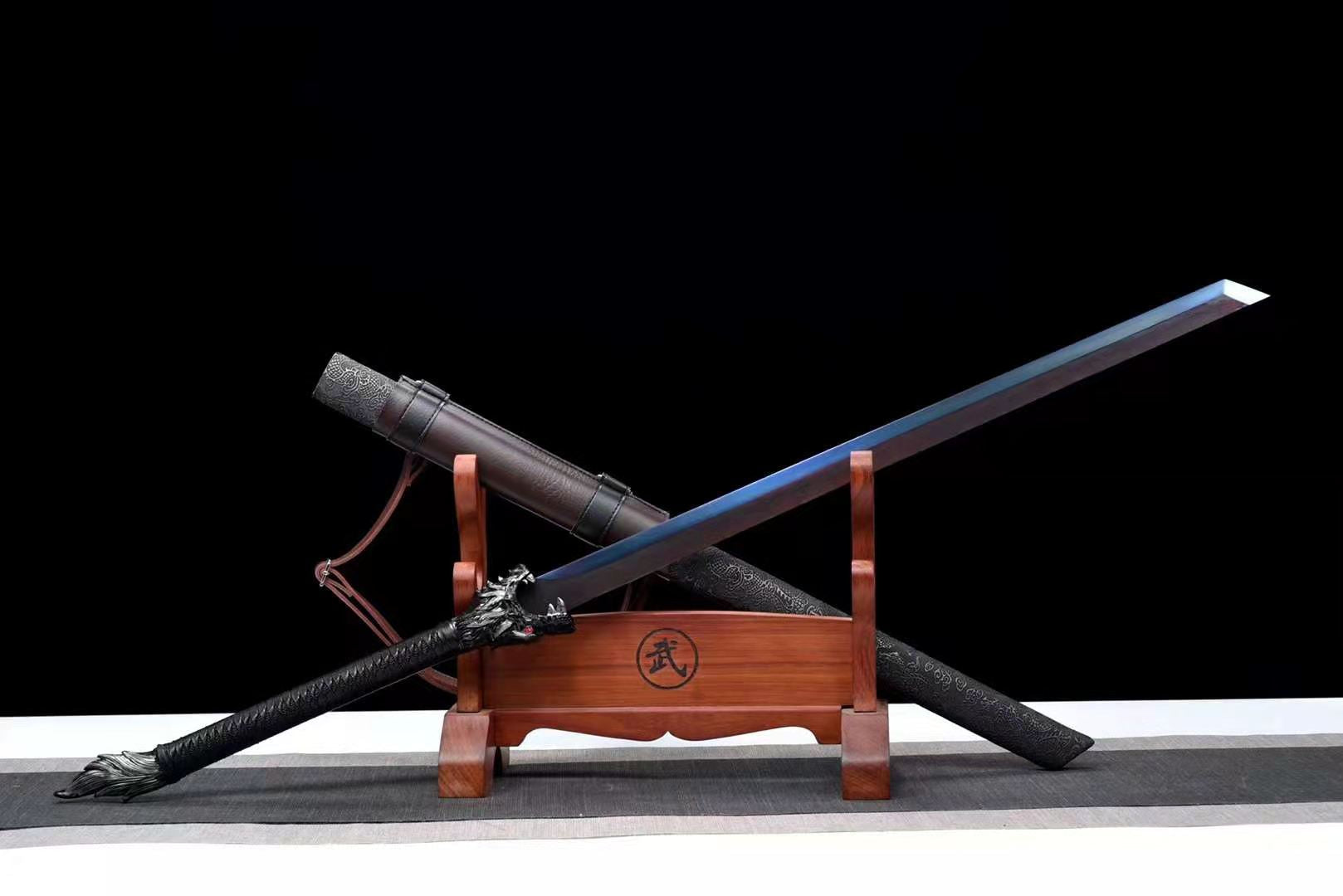 The Okami Tamashi Handmade Ninjato Manganese Steel-Romance of Men