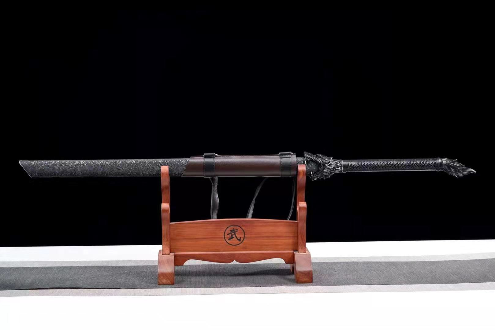 The Hito Tatakau Handmade Ninjato Manganese Steel-Romance of Men