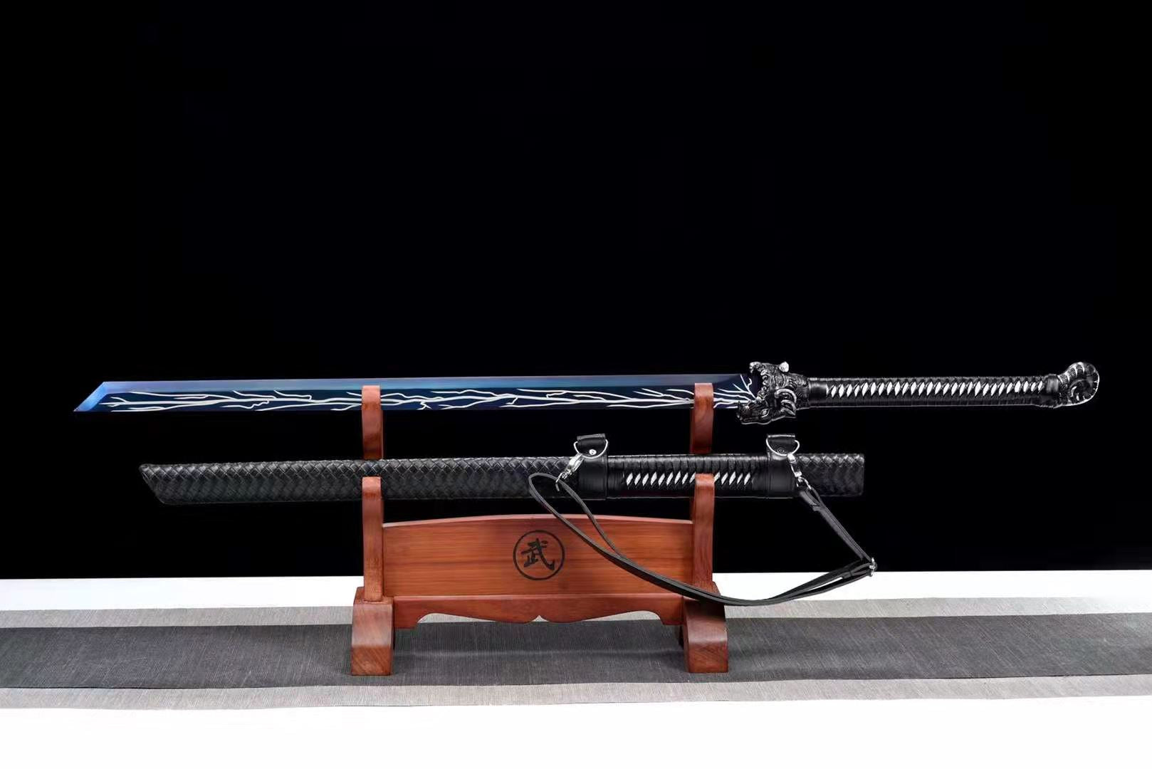 The Sandatai Gaburedo Handmade Ninjato Manganese Steel-Romance of Men