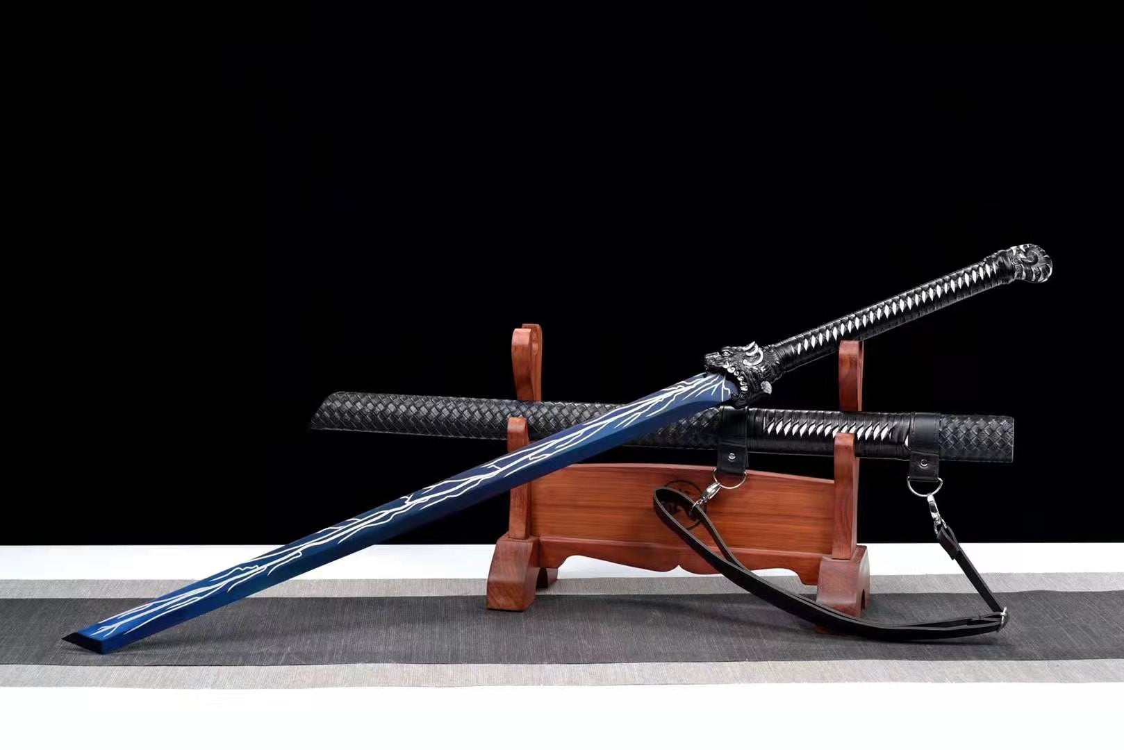 The Sandatai Gaburedo Handmade Ninjato Manganese Steel-Romance of Men
