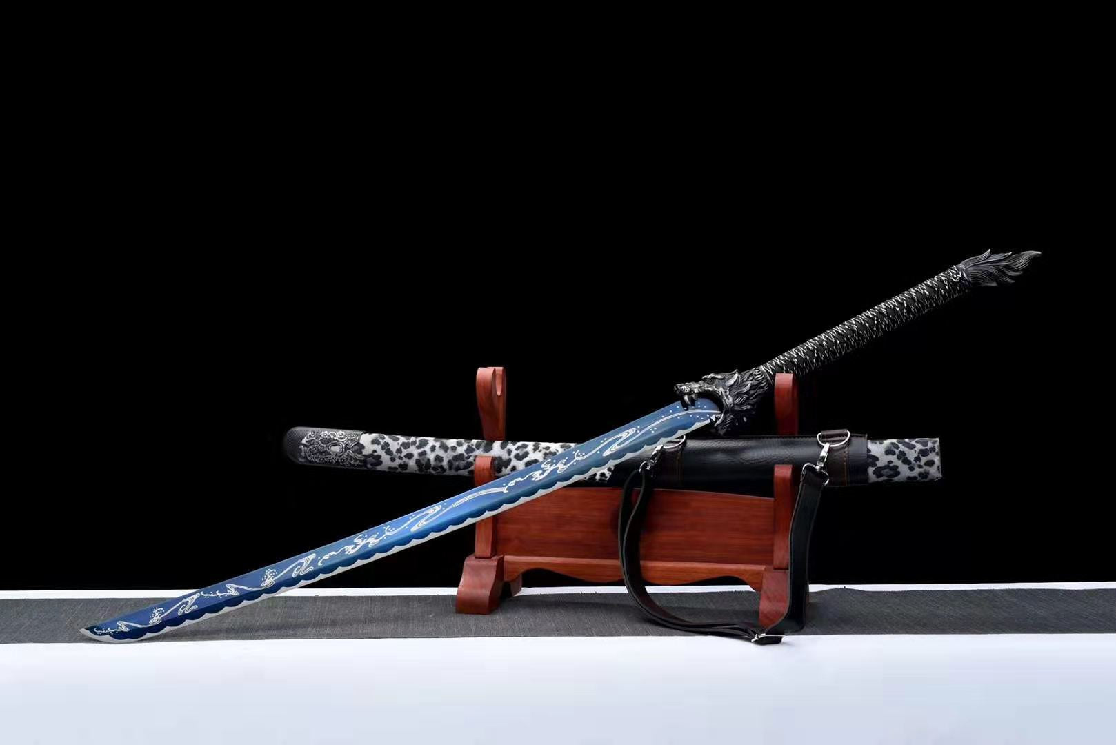 The Nami Nomichi Handmade Chinese Dao Manganese Steel-Romance of Men