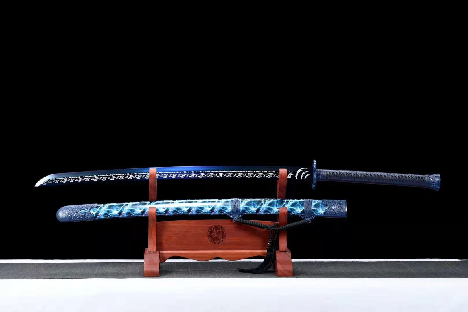 The Sandarasu Handmade Chinese Dao Manganese Steel-Romance of Men