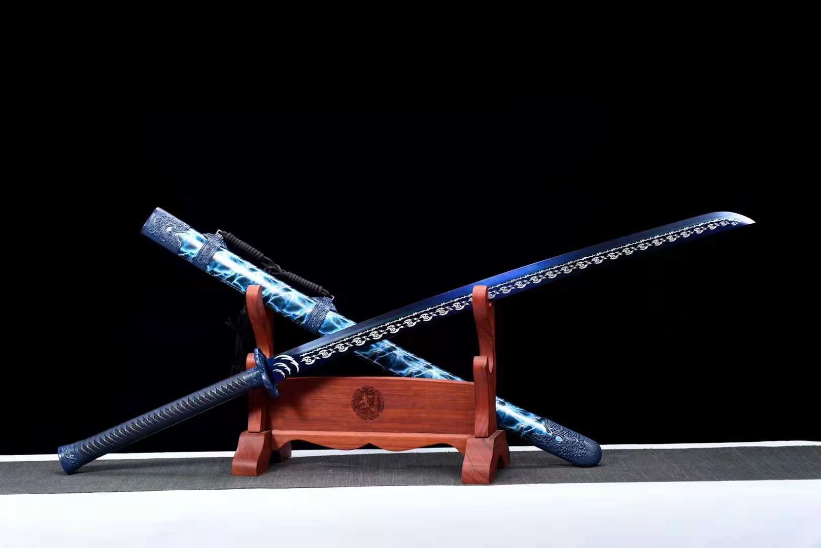 The Sandarasu Handmade Chinese Dao Manganese Steel-Romance of Men