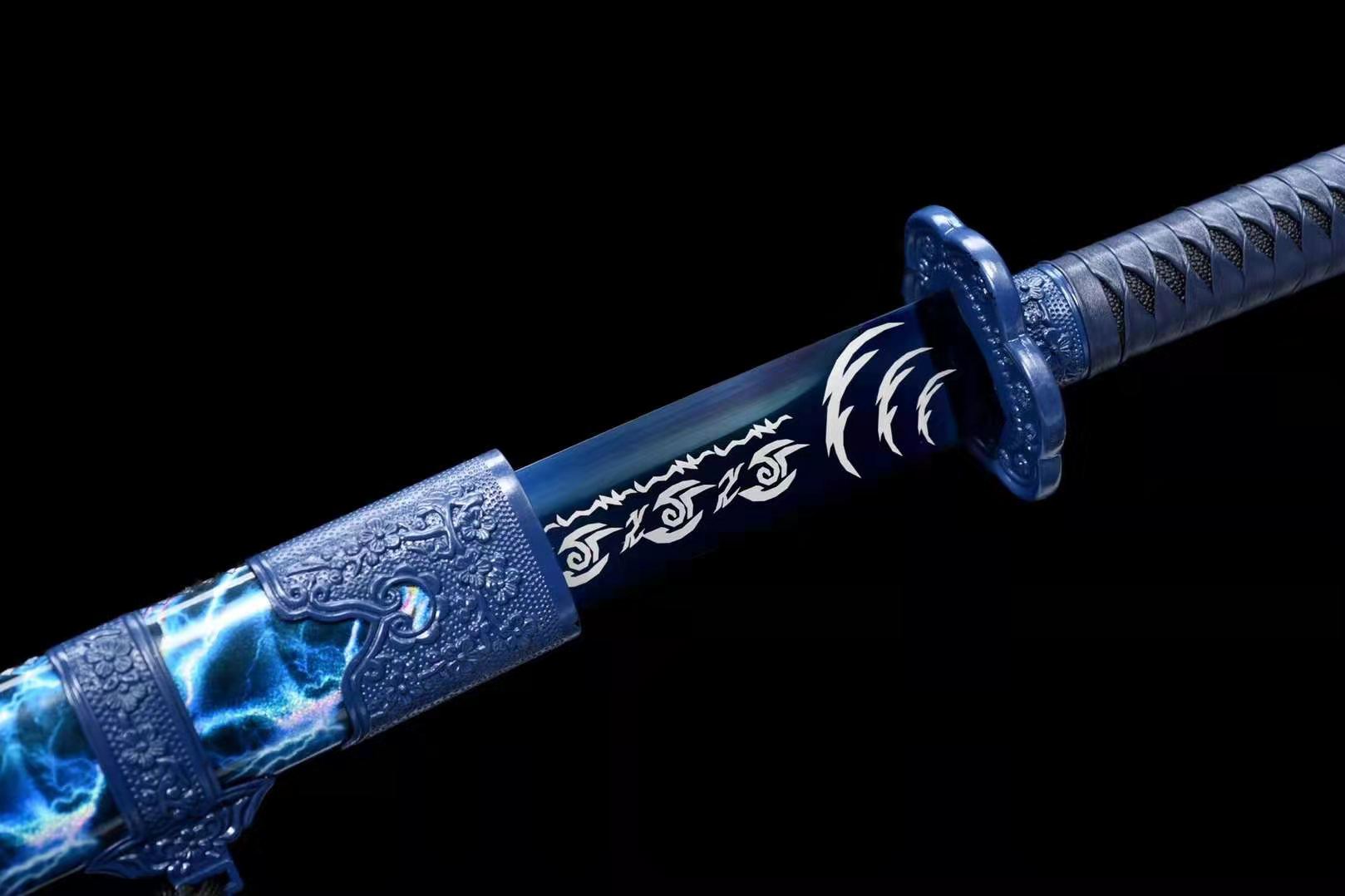 The Sandarasu Handmade Chinese Dao Manganese Steel-Romance of Men