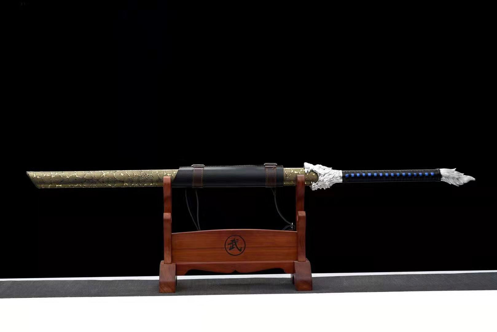 The Akuma Yunei Handmade Chinese Dao Manganese Steel-Romance of Men