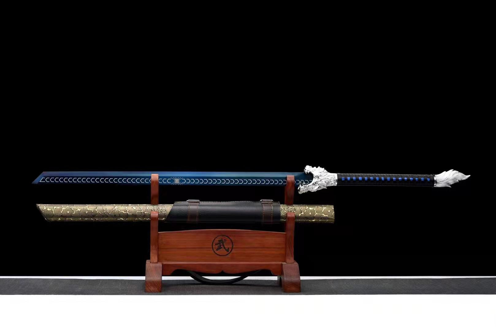 The Akuma Yunei Handmade Chinese Dao Manganese Steel-Romance of Men