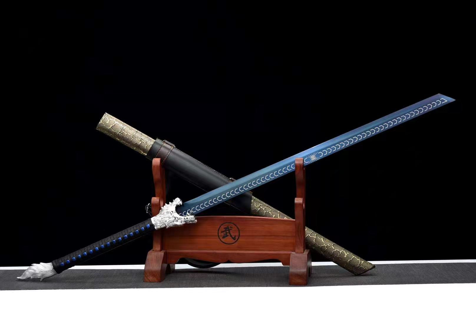 The Akuma Yunei Handmade Chinese Dao Manganese Steel-Romance of Men