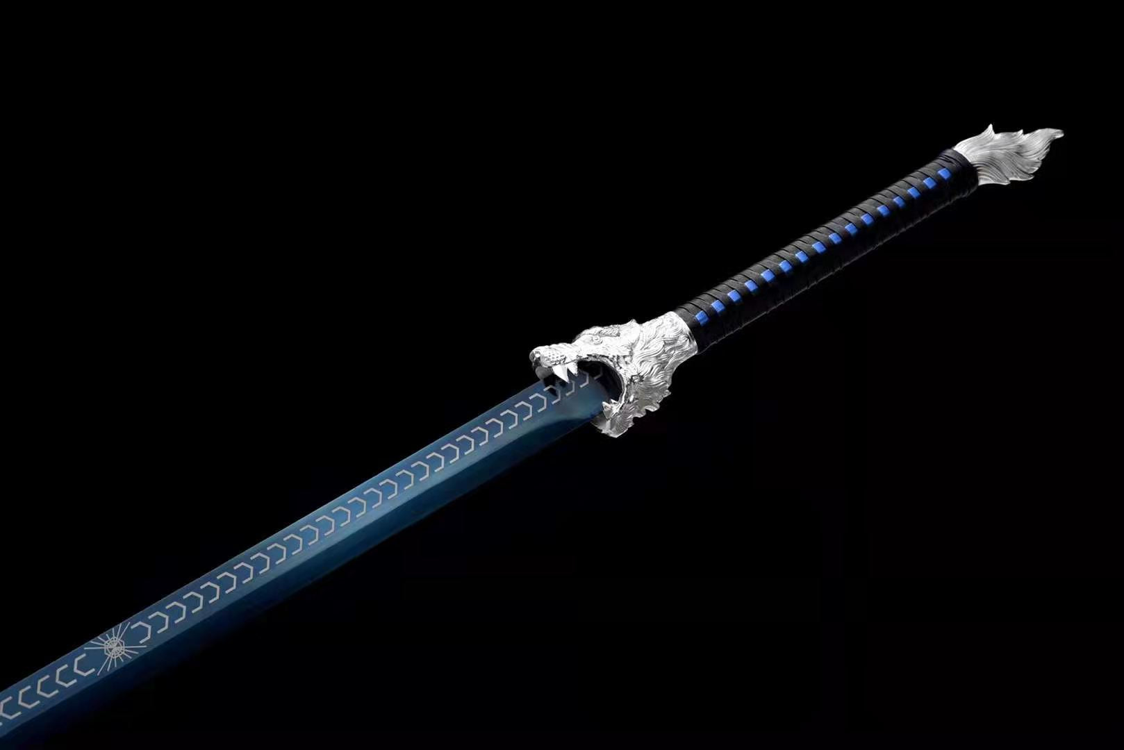 The Akuma Yunei Handmade Chinese Dao Manganese Steel-Romance of Men