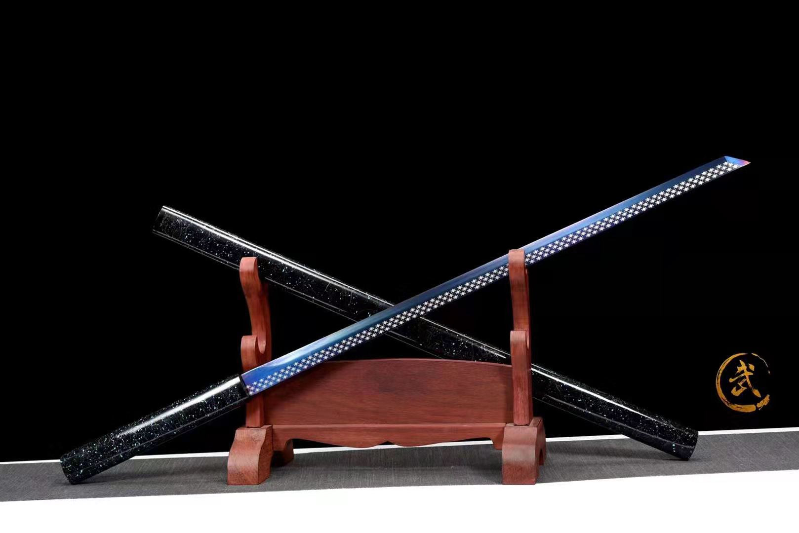 The Nanat Sunohoshi Handmade Ninjato Carbon Steel-Romance of Men