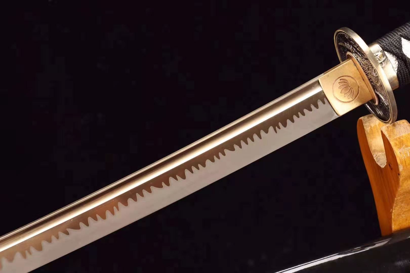 The San Kuroba Handmade Katana Manganese Steel-Romance of Men