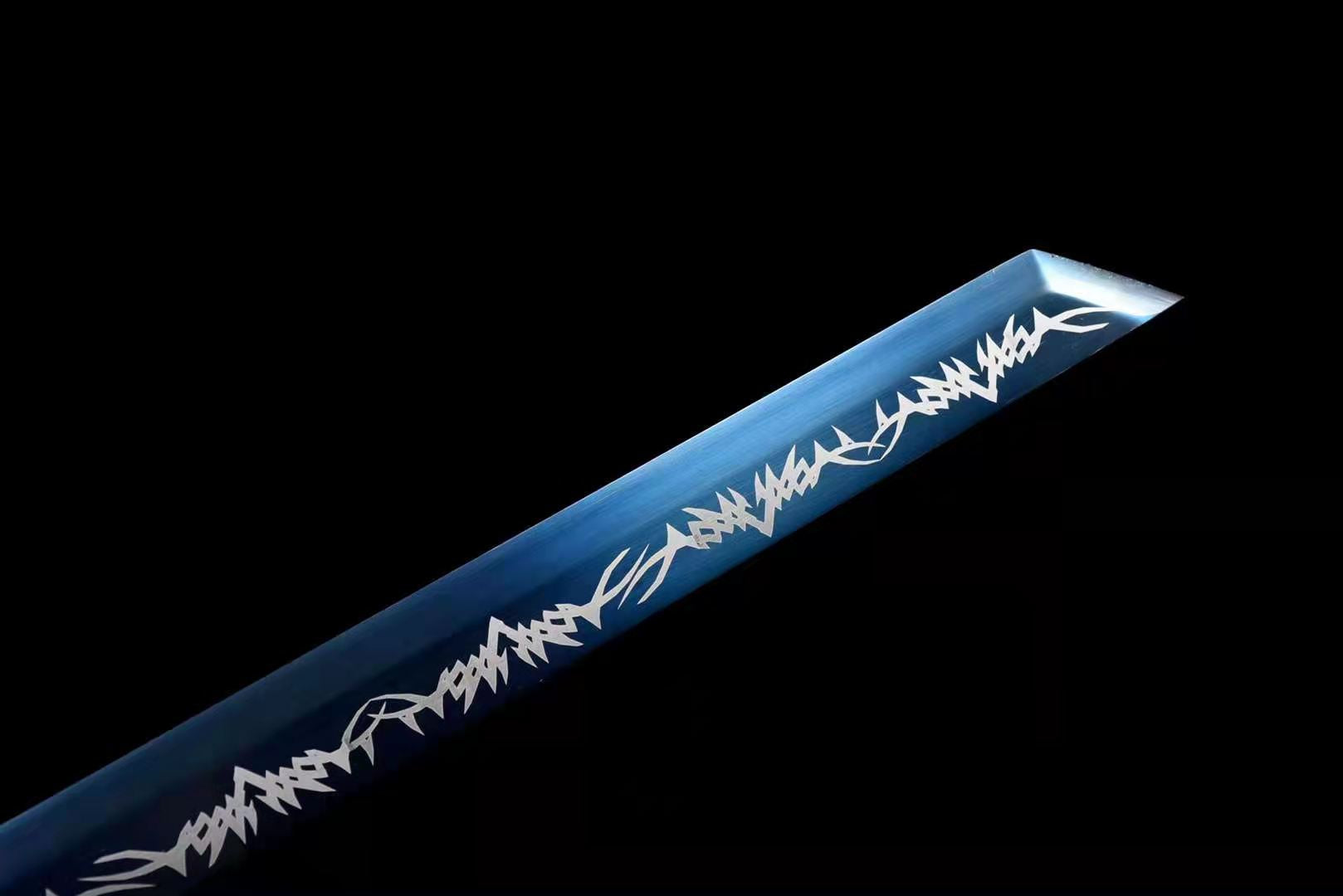 The Tsuki Okamu Handmade Ninjato Manganese Steel-Romance of Men