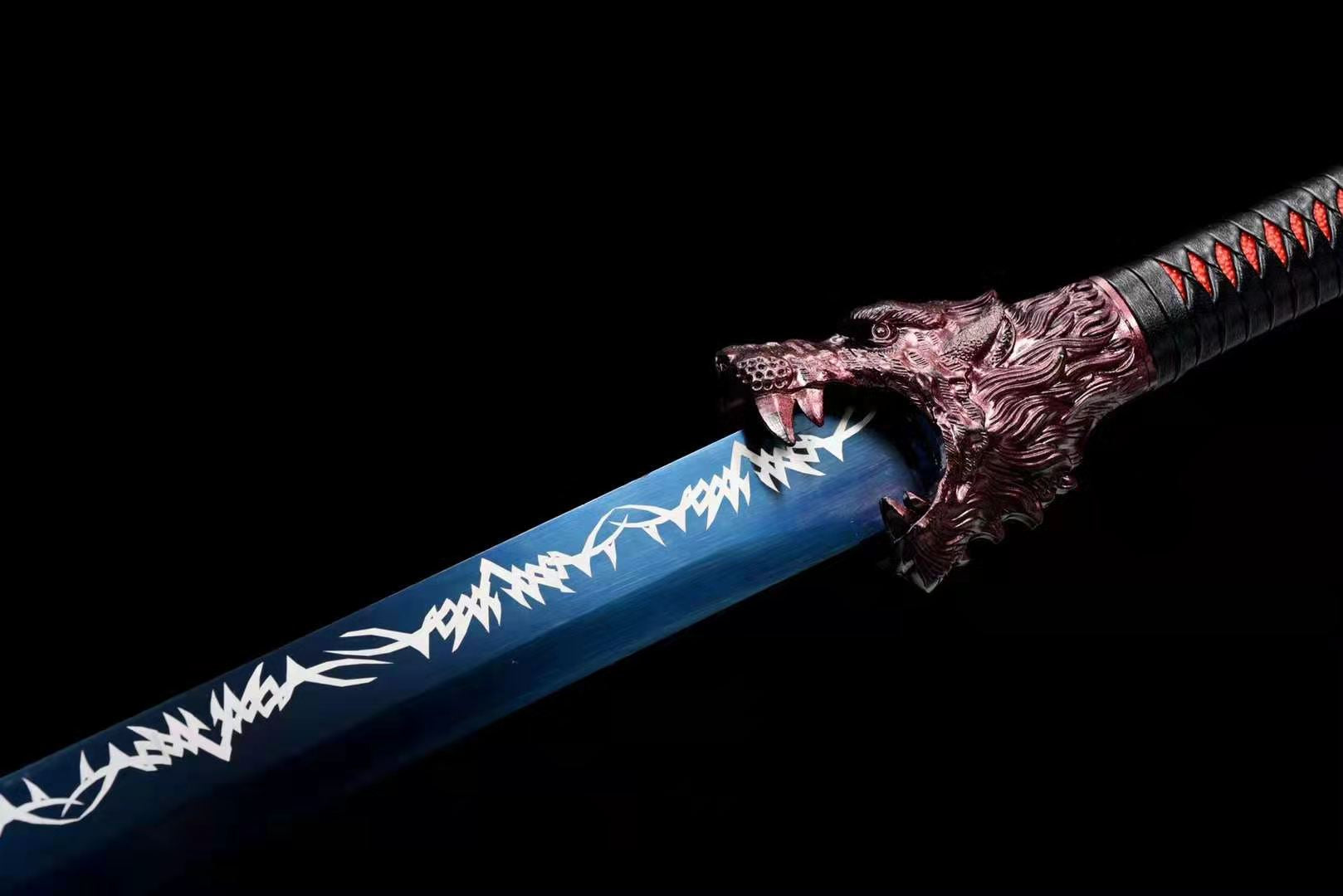 The Tsuki Okamu Handmade Ninjato Manganese Steel-Romance of Men