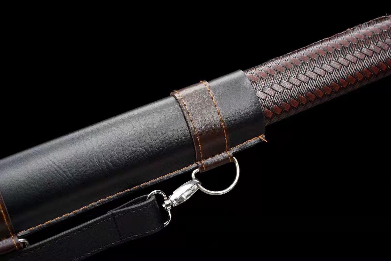 The Tsuki Okamu Handmade Ninjato Manganese Steel-Romance of Men
