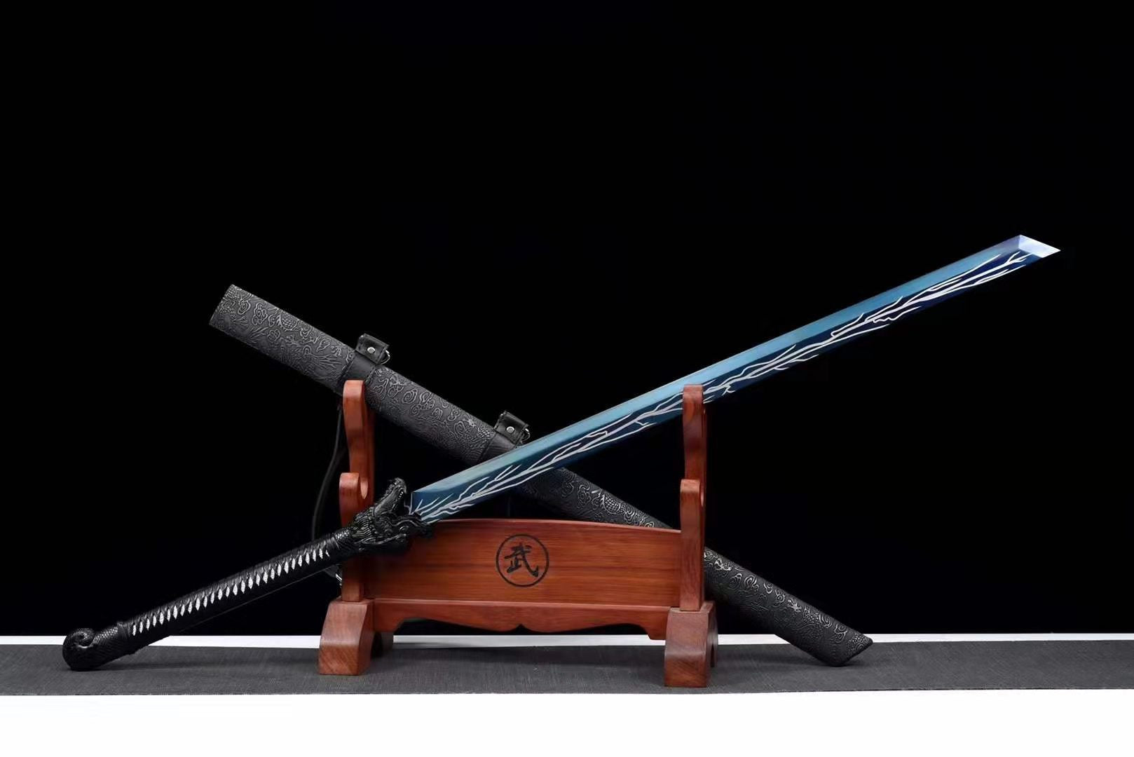 The Shaoronsurasshu Handmade Ninjato Manganese Steel-Romance of Men