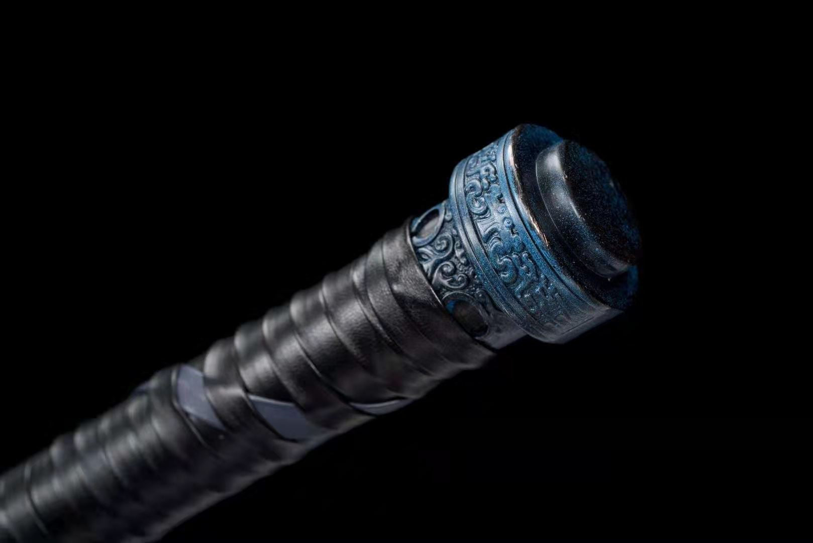 The Tenjiku Kaijin Handmade Ninjato Manganese Steel-Romance of Men