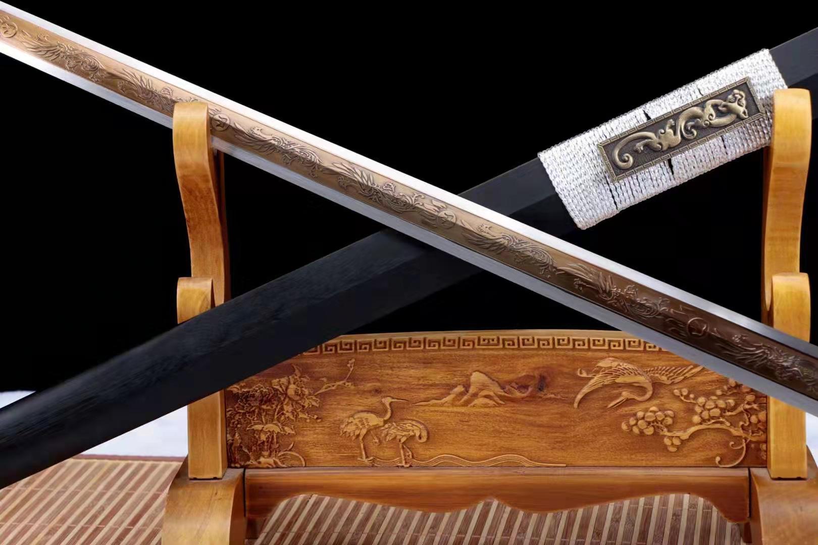 The Fenikkusu Saisei Handmade Chinese Sword Manganese Steel-Romance of Men