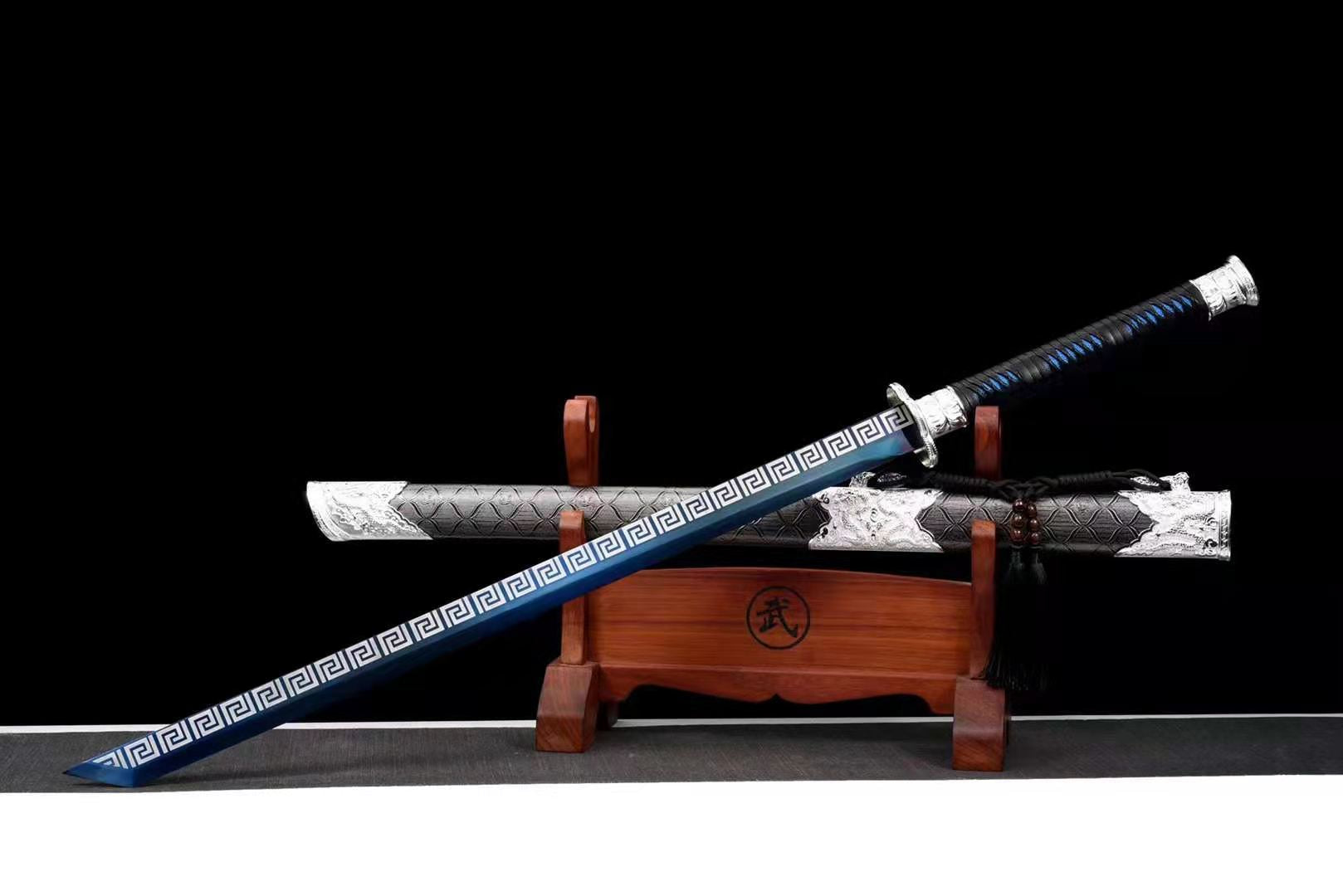 The Howaitojeido Handmade Chinese Dao Manganese Steel-Romance of Men