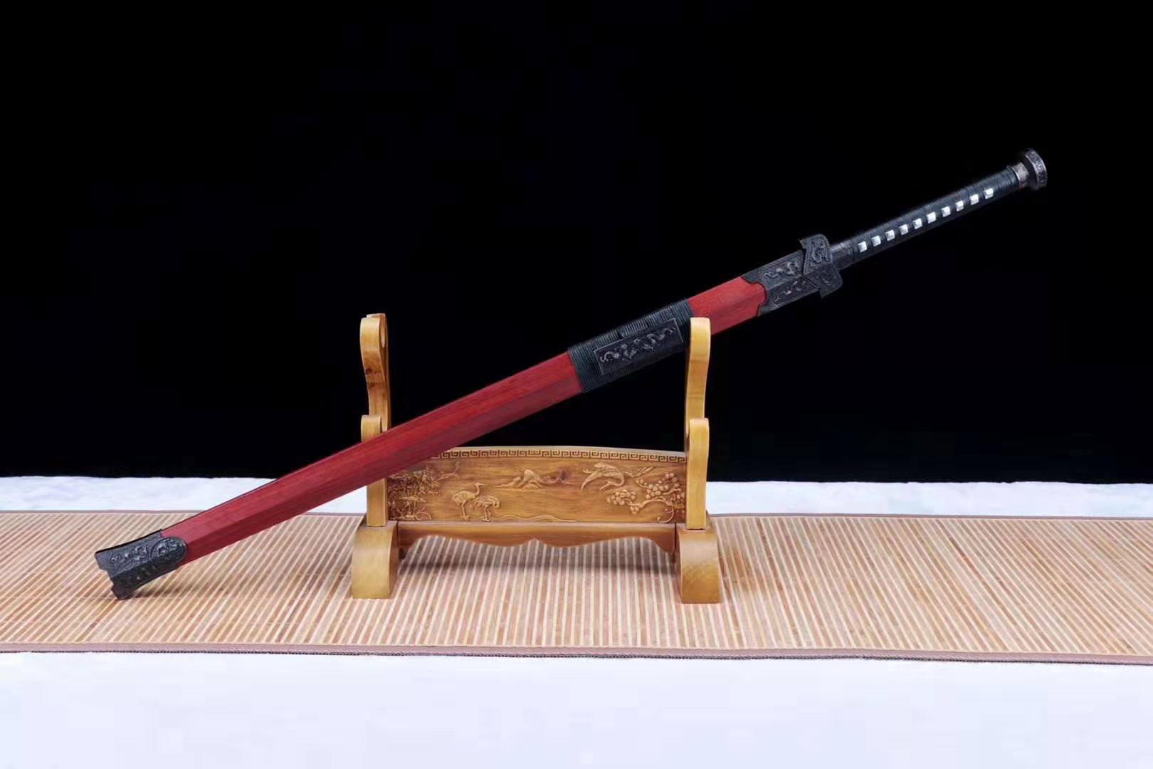 The Yatsuomote Ken Handmade Chinese Sword Manganese Steel-Romance of Men