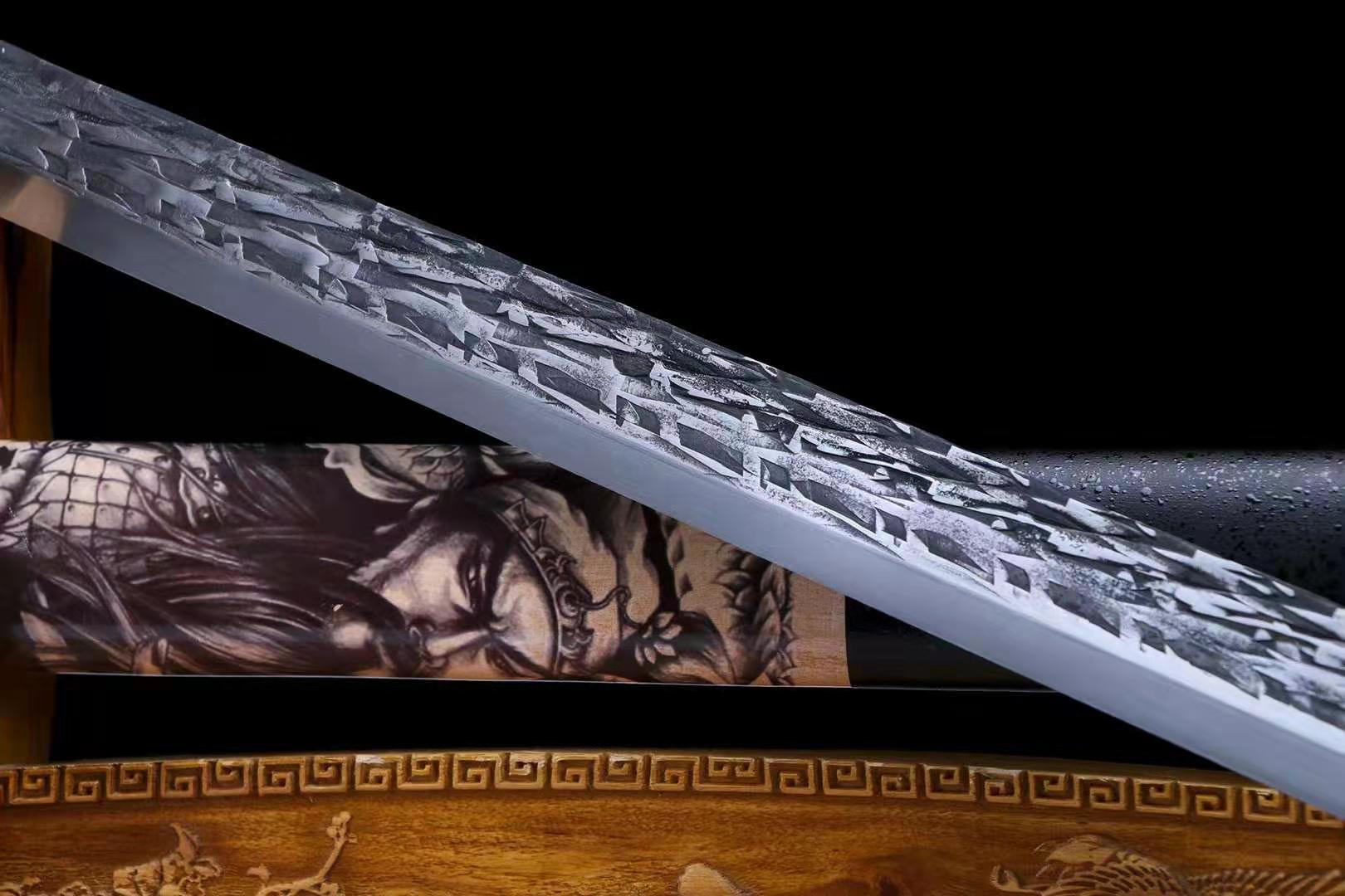 The Jaguchi To Koda Handmade Ninjato Spring Steel-Romance of Men