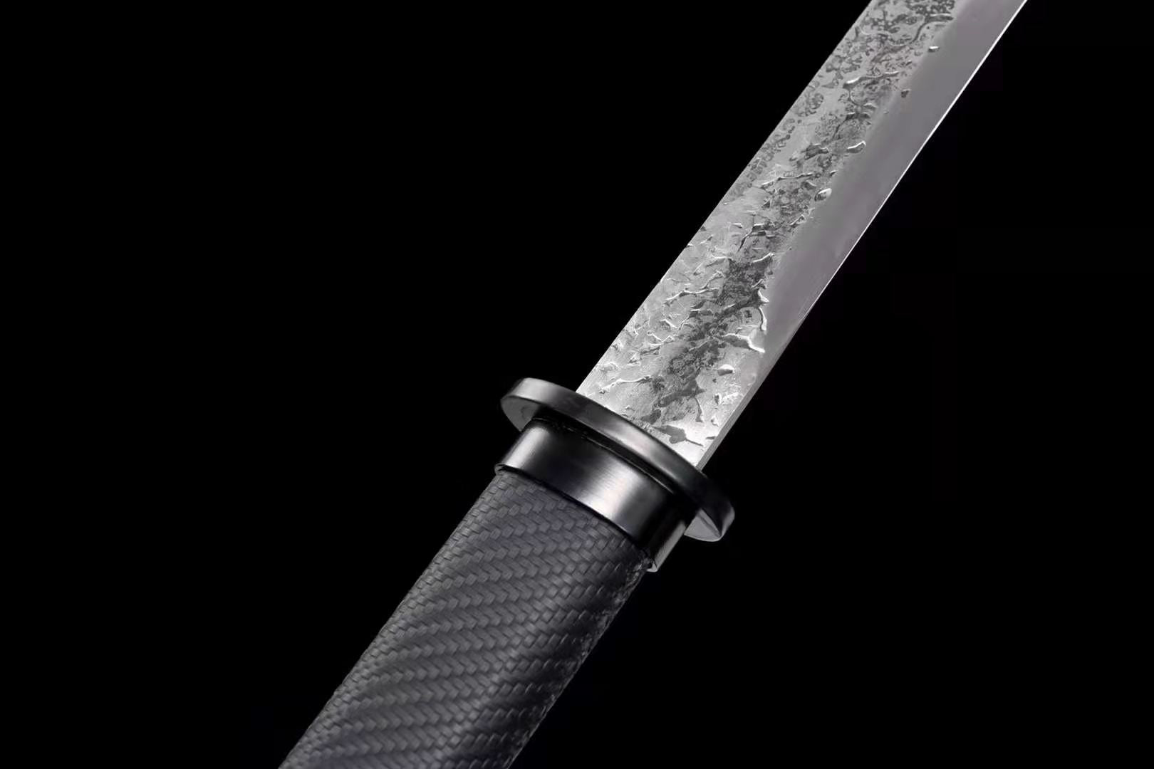 The Hanma Shapu Handmade Ninjato Spring Steel-Romance of Men