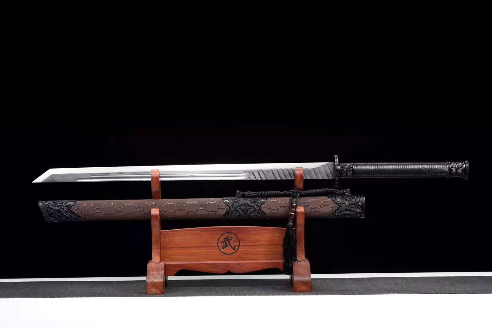 The Enshentodoragon Handmade Chinese Dao Manganese Steel-Romance of Men
