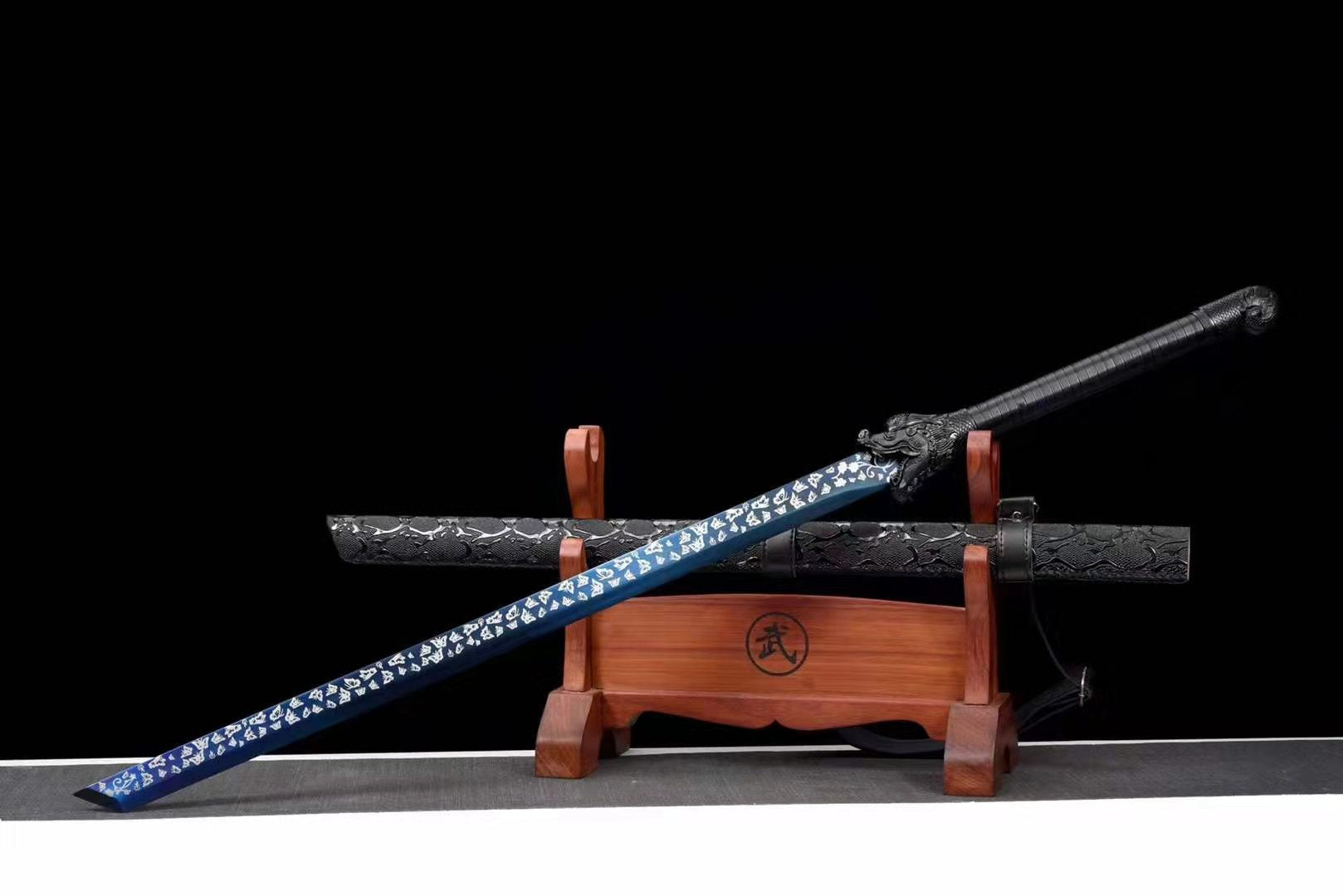 The Morongusurasshu Handmade Ninjato Manganese Steel-Romance of Men