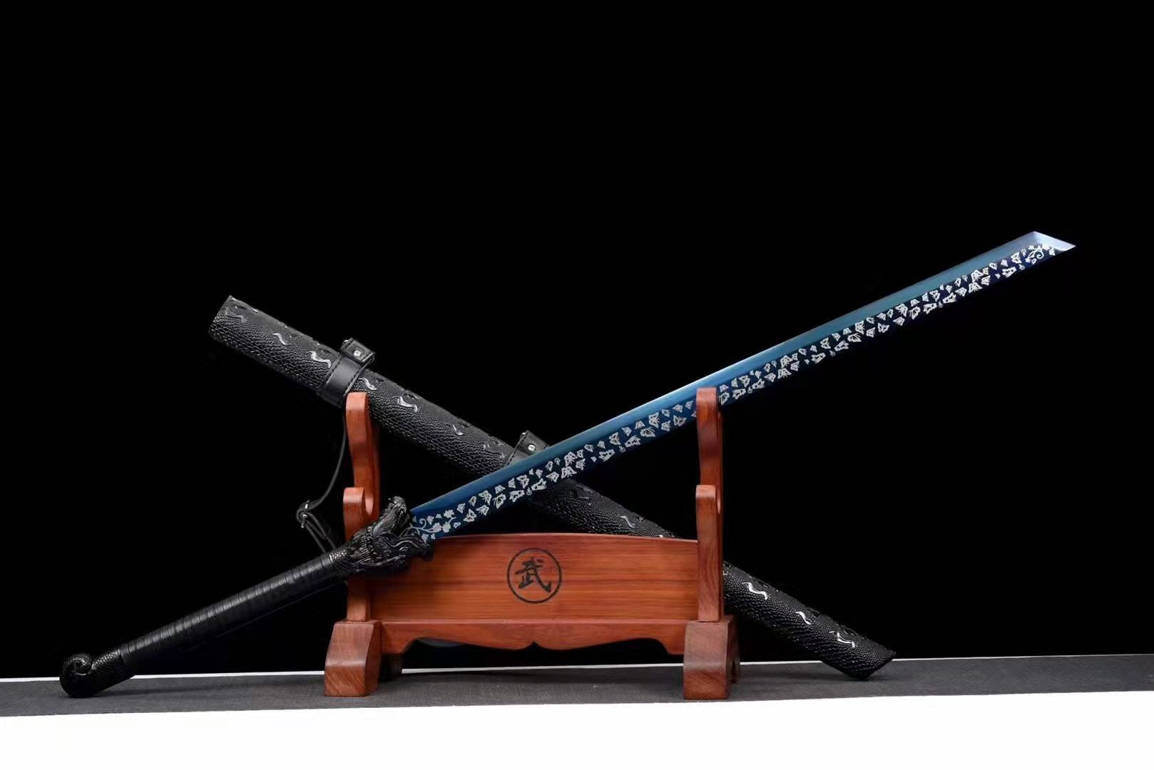 The Morongusurasshu Handmade Ninjato Manganese Steel-Romance of Men