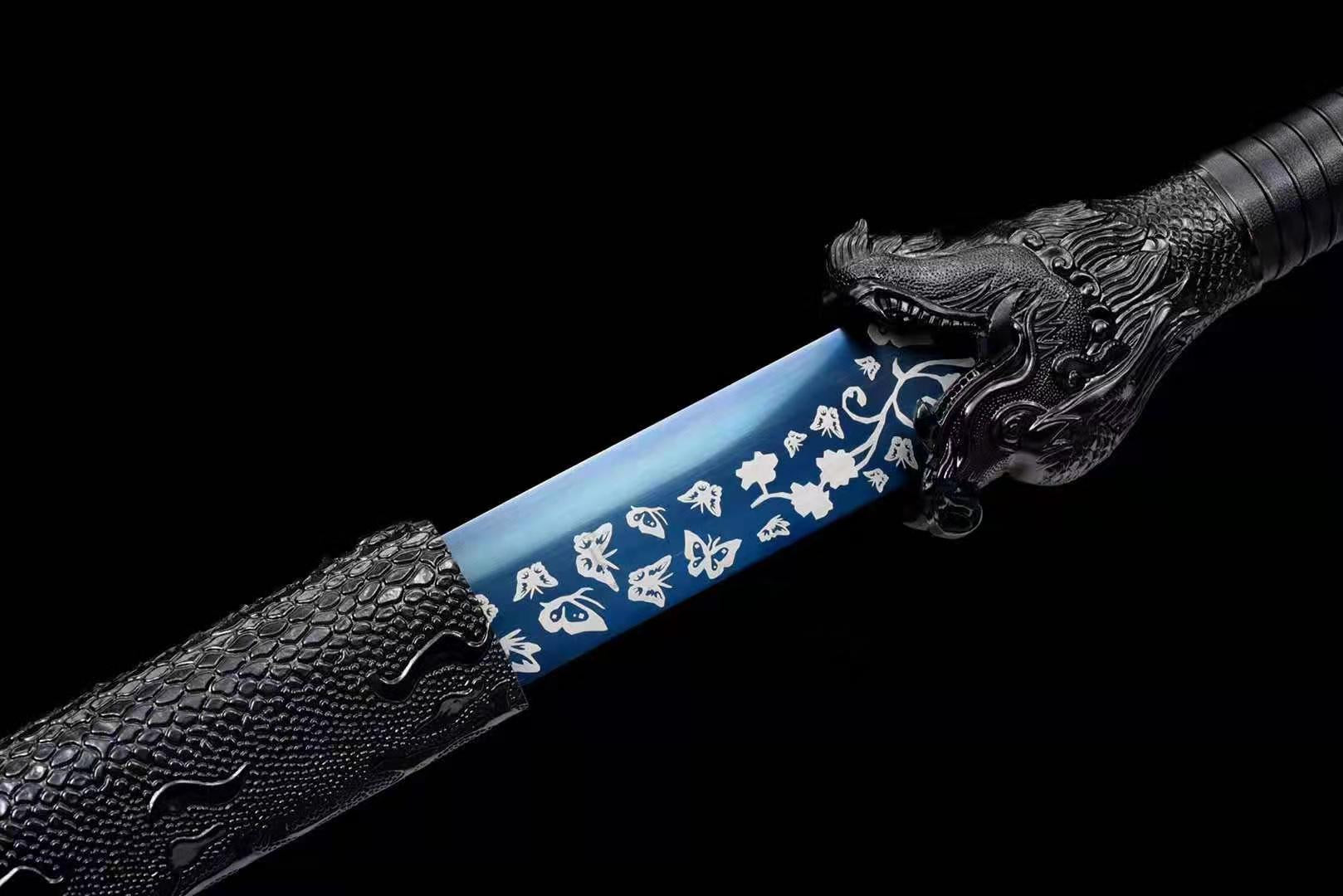 The Morongusurasshu Handmade Ninjato Manganese Steel-Romance of Men