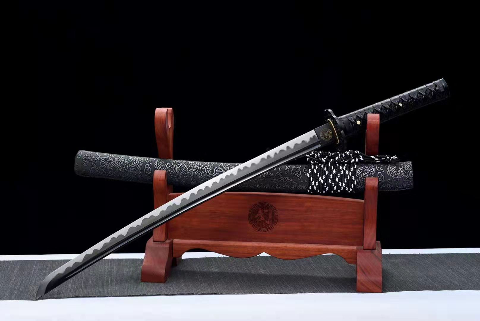 The Chiron Kyujosho Handmade Katana Manganese Steel-Romance of Men