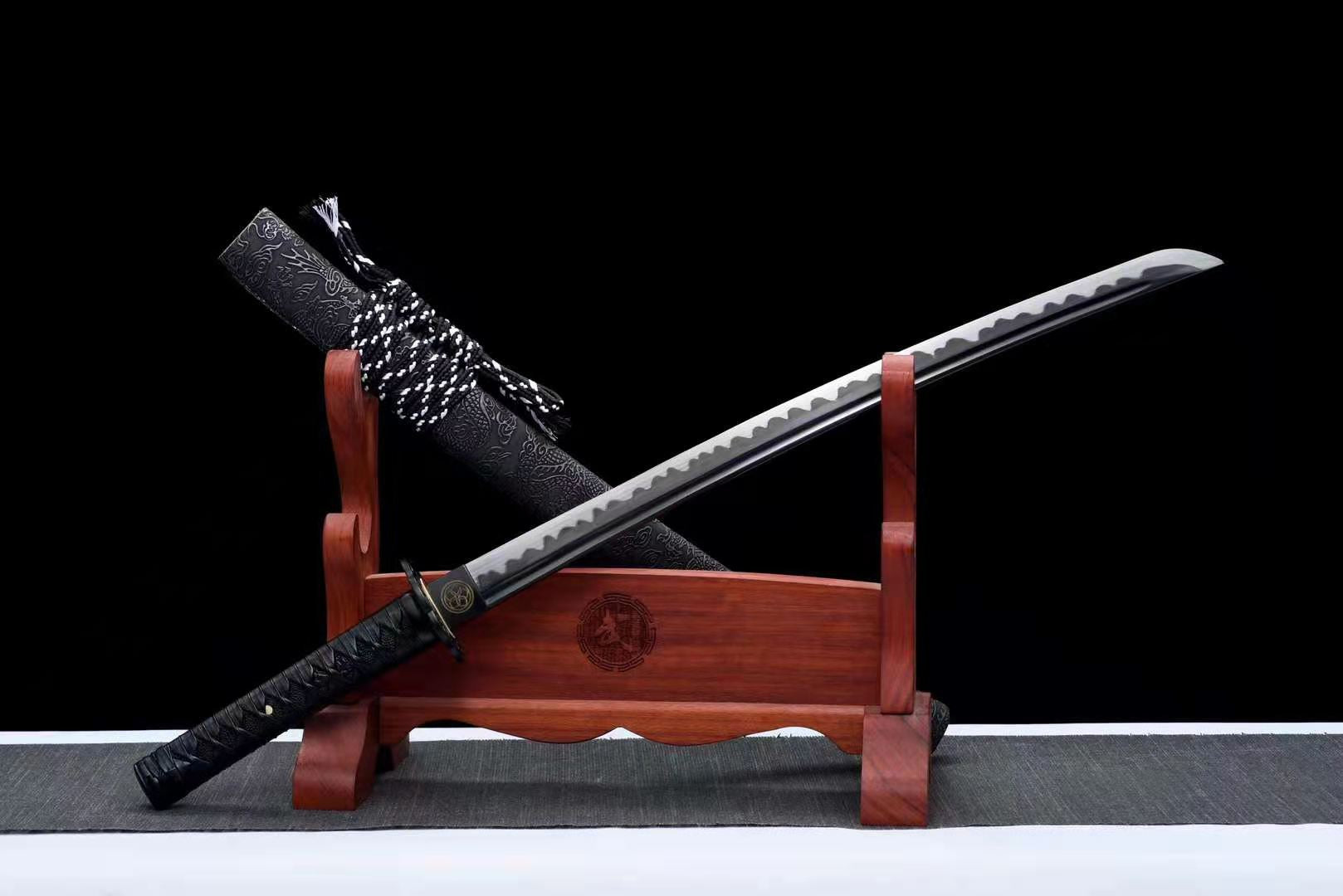 The Chiron Kyujosho Handmade Katana Manganese Steel-Romance of Men