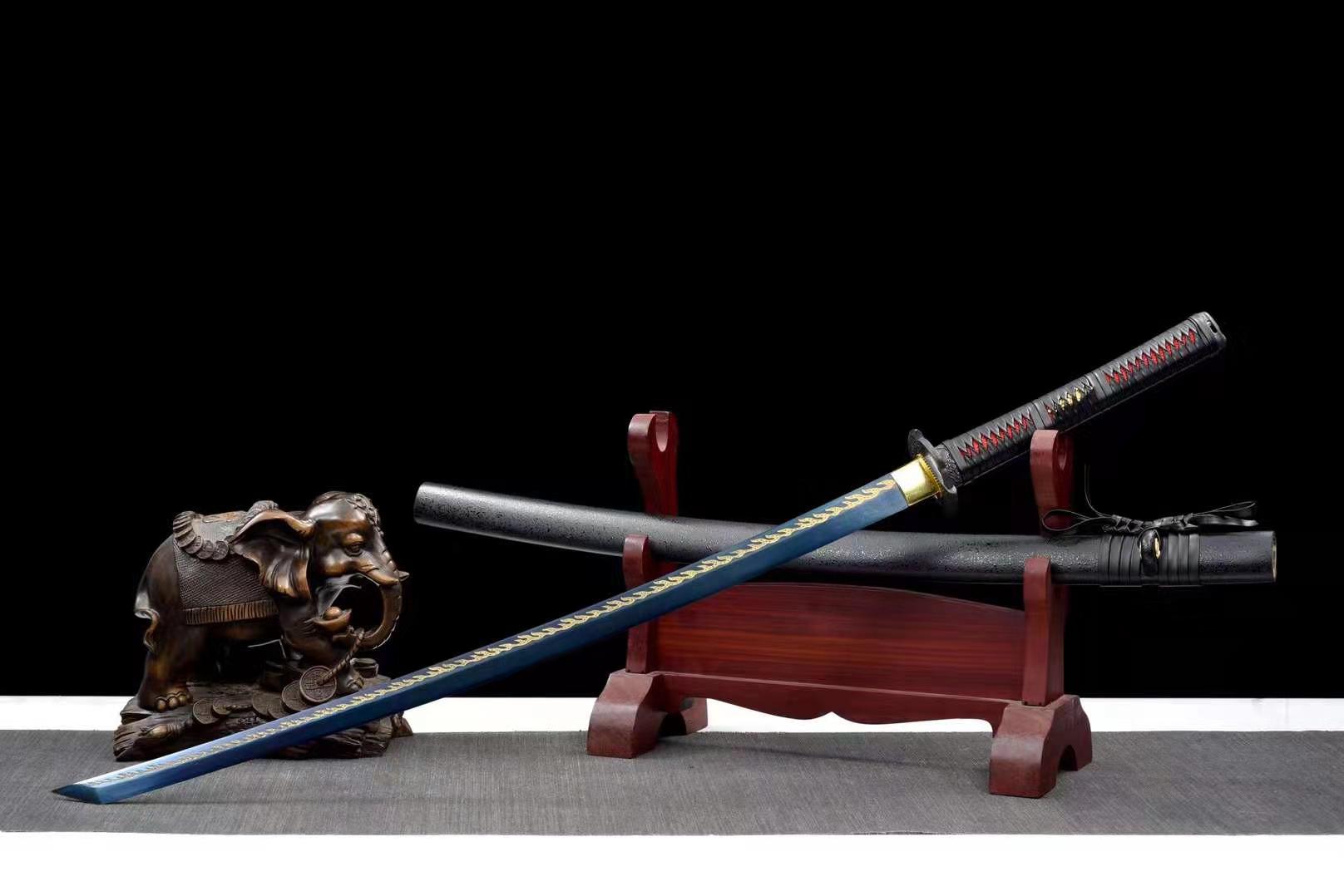The Hono Handmade Katana Carbon Steel-Romance of Men