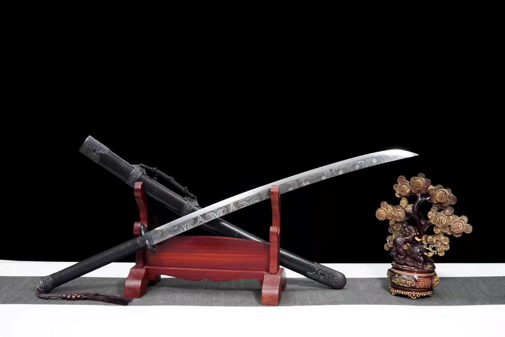 The Nan Henko Handmade Chinese Dao Carbon Steel-Romance of Men
