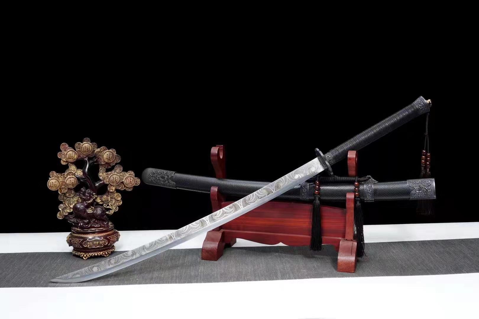 The Nan Henko Handmade Chinese Dao Carbon Steel-Romance of Men