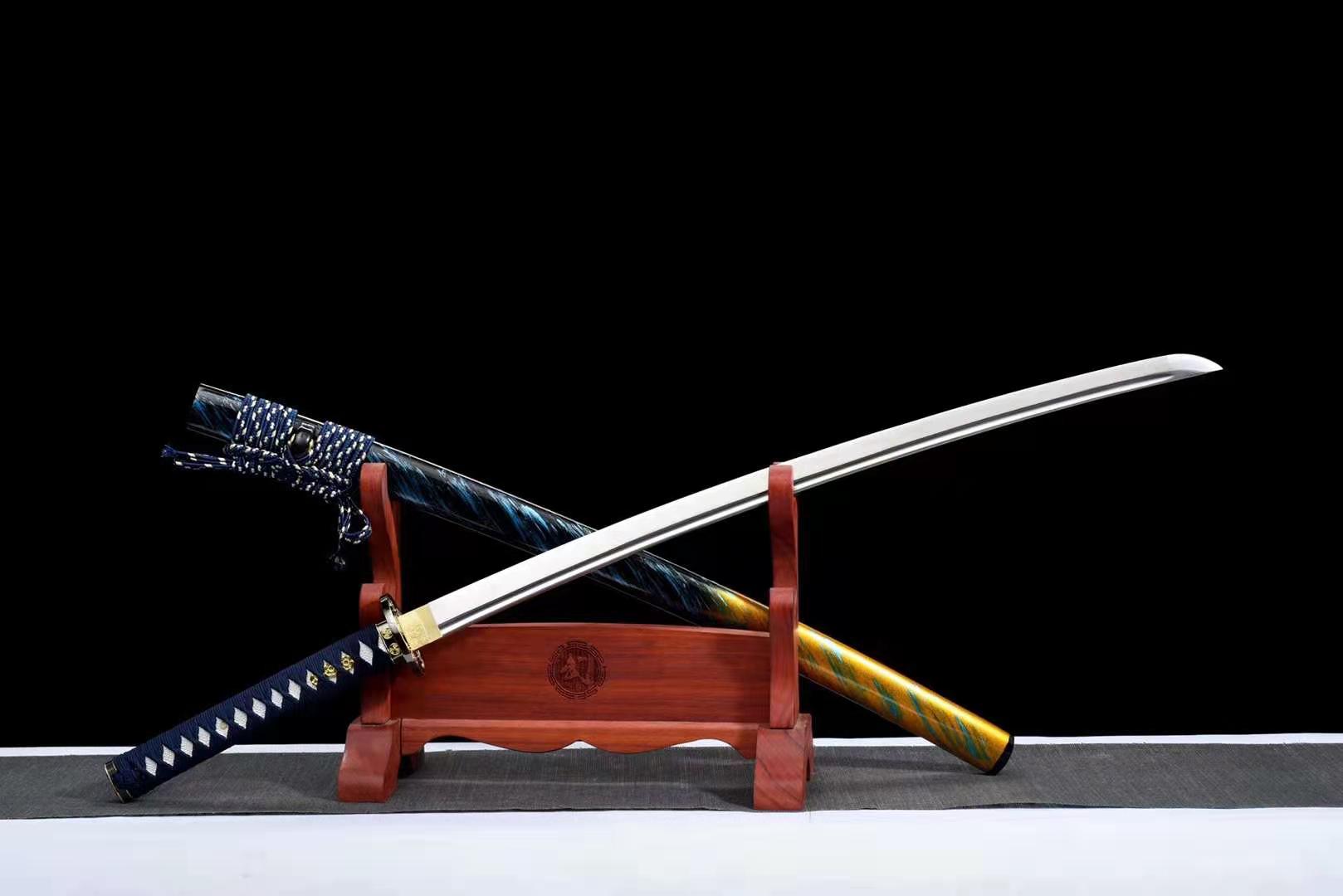 The Budda Ikari Handmade Katana Spring Steel-Romance of Men