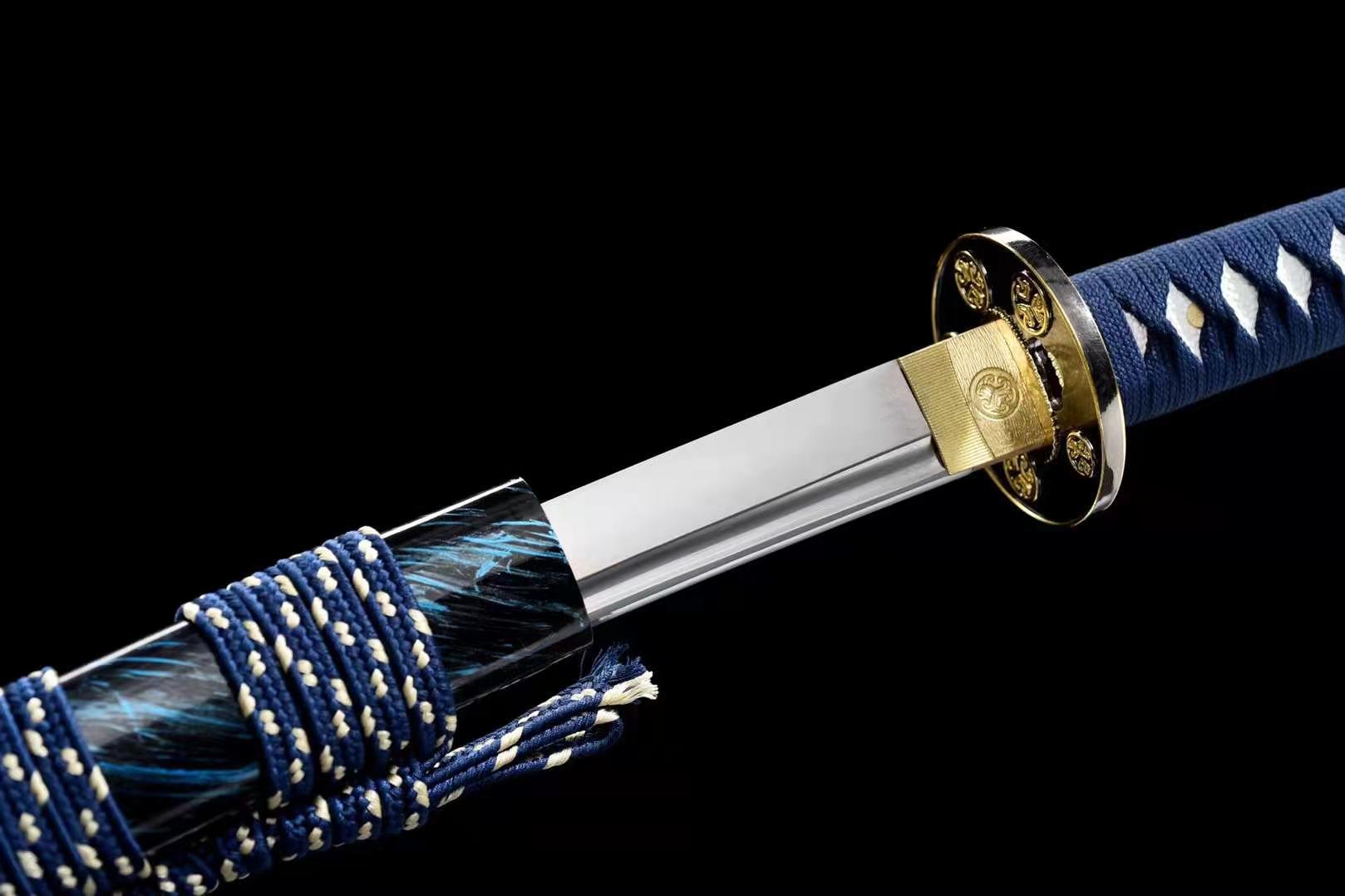 The Budda Ikari Handmade Katana Spring Steel-Romance of Men