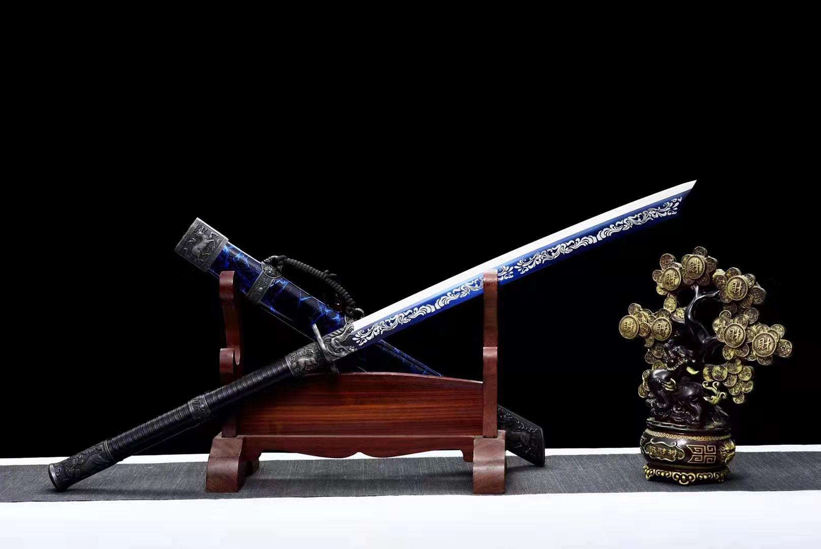 The Majikkunaito Handmade Chinese Dao Manganese Steel-Romance of Men
