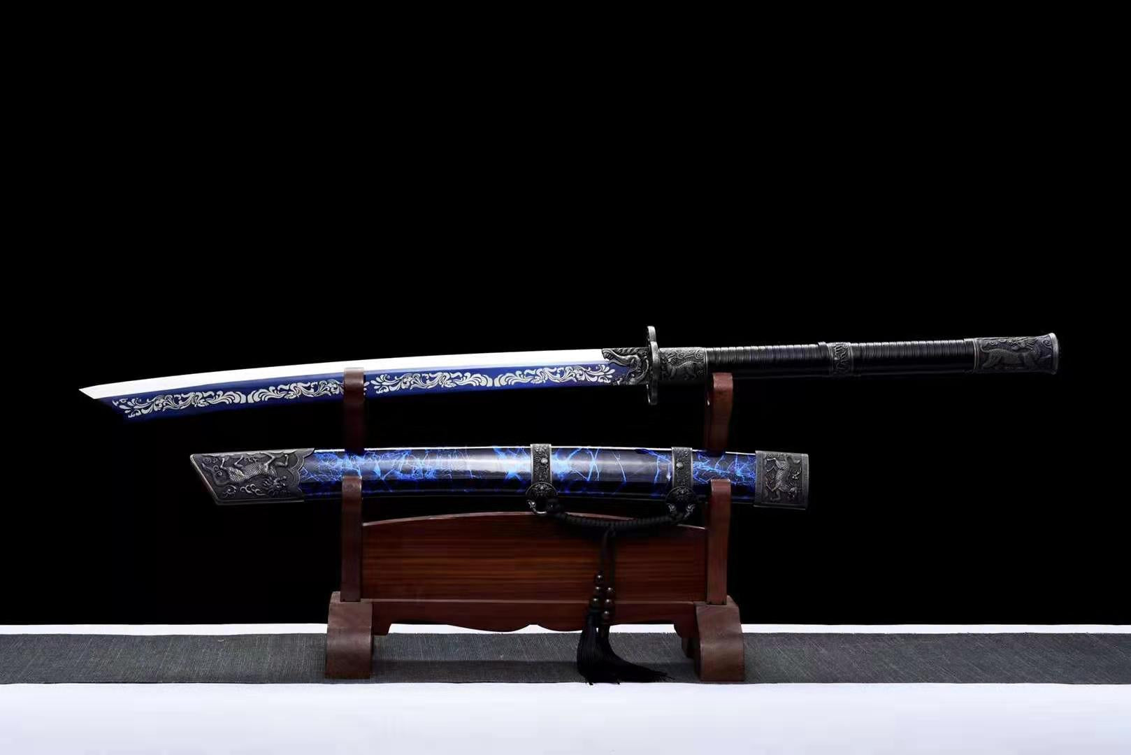 The Majikkunaito Handmade Chinese Dao Manganese Steel-Romance of Men