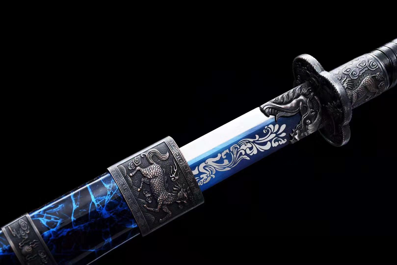 The Majikkunaito Handmade Chinese Dao Manganese Steel-Romance of Men