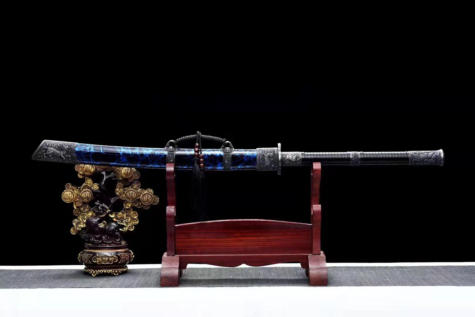 The Majikkunaito Handmade Chinese Dao Manganese Steel-Romance of Men