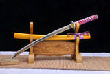 The Chujitsu Handmade Katana Wakizashi High Carbon Steel