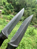 The Hawk sprit Damascus Steel Fixed Blade
